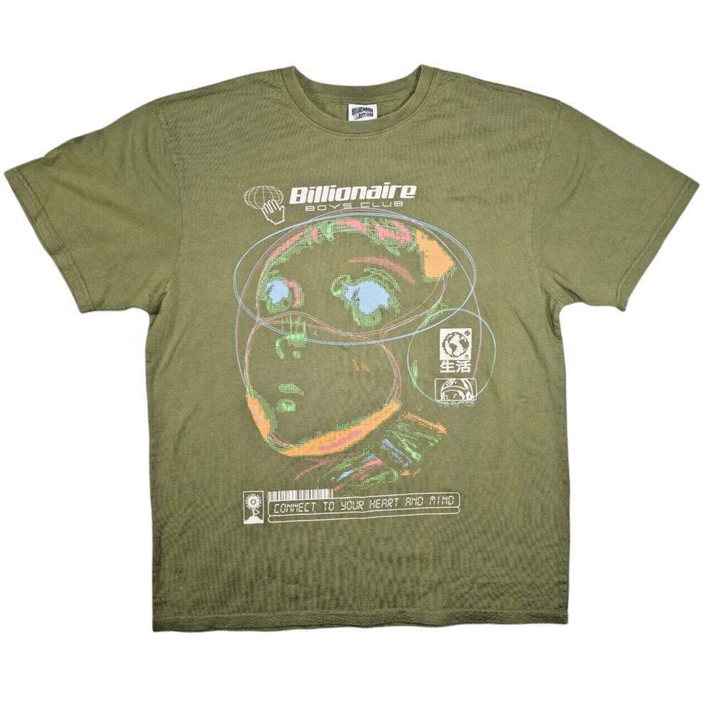 Vintage Billionaire Boys Club Graphic T-Shirt Men’s XL Green – Pharrell BBC